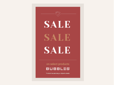 Bubbles campaign work